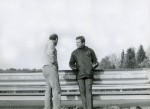 Z lewej Marian Bień, z prawej Krzysztof Komornicki